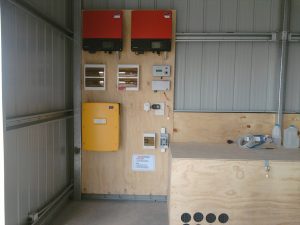 equipment board - AC-coupled off-grid